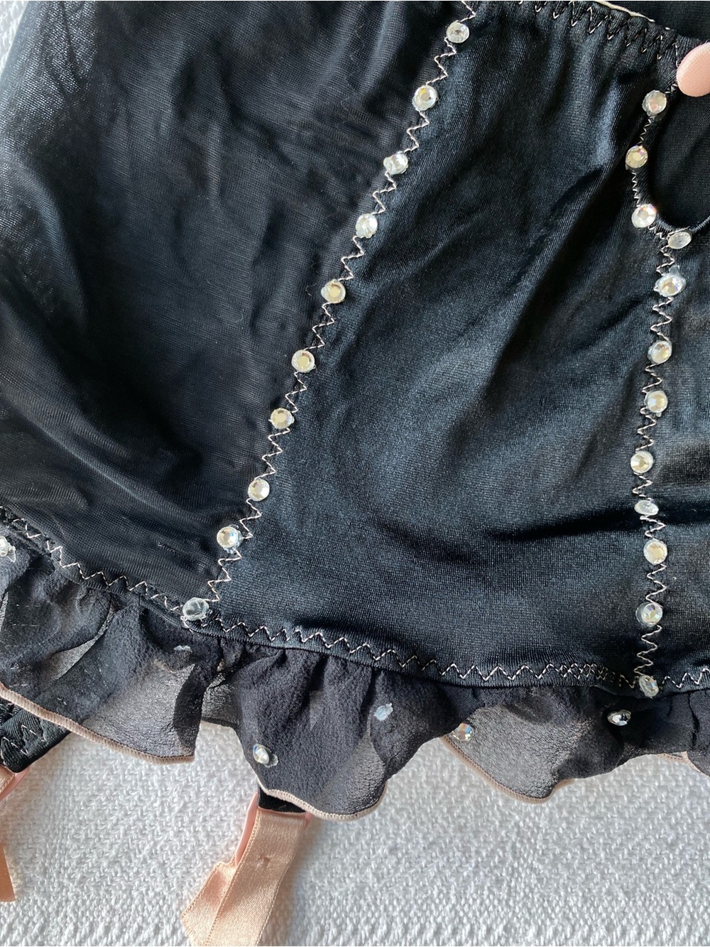 Victoria's Secret Vintage Y2K  "Sexy Little Things" garter slip Bustier 34B - Picture 10 of 15